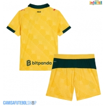 Camisa de time de futebol AC Milan Replicas 3º Equipamento Infantil 2025-26 Manga Curta (+ Calças curtas)